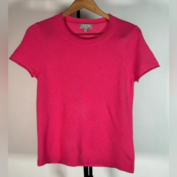 J.CREW. Relaxed cashmere T-shirt. Size M. - Picture 1 of 4